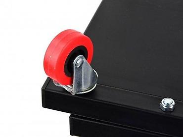 Kancelarijske stolice: GEKO radionicka stolica sa točkićima i odlaganjem alata - Niska — 6