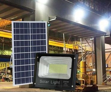 güneş elektrik paneli v Azərbaycan | Elektrik ustaları: Projektor Günəş panelli projektor Günəş batareyali projektor