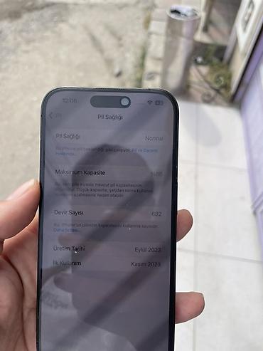 ipad mini 6: IPhone 15 Pro, 128 GB, Black Titanium, Zəmanət, Simsiz şarj, Face ID — 4