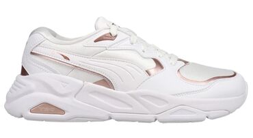 Кроссовки и спортивная обувь: Кроссовки, 38.5, Puma, Новый, цвет - Белый, Самовывоз, Платная доставка
