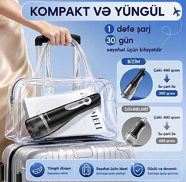 usb ventilyator: Mornwell Pro D52 - Portable Oral Irrigator • 3 iş rejimi: normal — 8