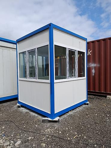 12 metrlik konteyner: Mühafizə otağı (post) – 2.00 x 2.00 - Ölçü: 2.00 x 2.00 m (kvadrat — 5