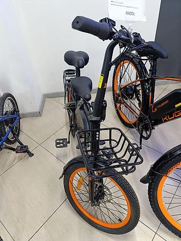 Электровелосипеды: Электровелосипед kugoo kirinv1 pro с передней корзиной и — 1