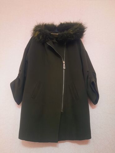 palto qadın üçün: Palto M (EU 38), rəng - Yaşıl