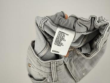 szare jeansy hm: Spodnie jeansowe, H&M, 5-6 lat, 110/116, stan - Idealny — 4