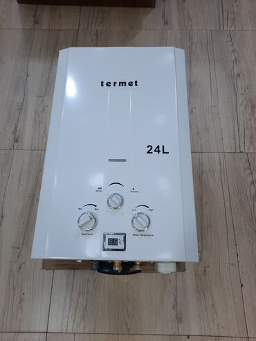 Pitiminutkalar: Termet 24L qazla işləyən axın tipli su qızdırıcısı - Su tutumu: 24