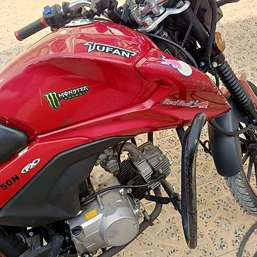 Motosikletlər: Satilir model: m50n il 2025 Motor pitbaik(eletrostartersis) CC:125 — 13