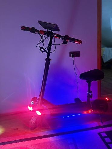 Электротранспорт: Elektrik skuter – güclü işıqlandırma və rahat oturacaqlı — 7