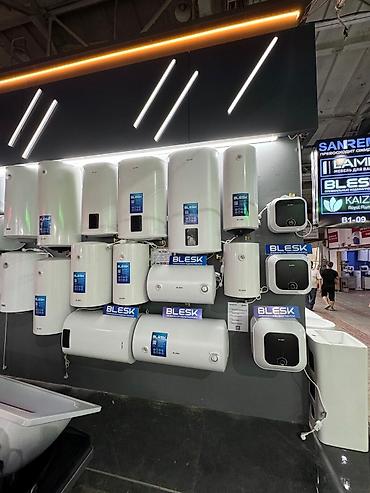 Накопительные водонагреватели: Накопительный водонагреватель Объем бака: 100 л, Эмалированная сталь, Новый — 1