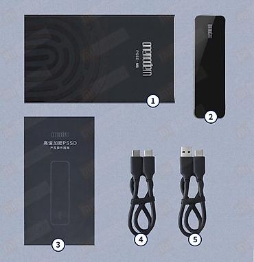 часы смарт: Внешний SSD накопитель Xiaomi OneModern Fingerprint Encryption PSSD 2 — 1