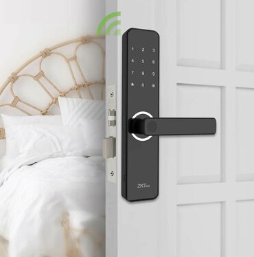Дверные замки: ZKTeco ML100 – Wi‑Fi dəstəkli barmaq izi ilə idarə olunan ağıllı qapı