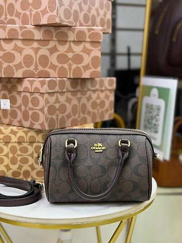 барсетки coach: Сумка COACH Mini Boston/Barrel

Lux качество — 2