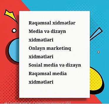 eğlence iş ilanları: 🔹 Sosial media idarəçiliyi Post mətnlərinin hazırlanması Kontent planı — 1