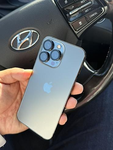 айфон 13 макс: IPhone 13 Pro, Б/у, 512 ГБ, Sierra Blue, Защитное стекло, Чехол, 74 % — 1
