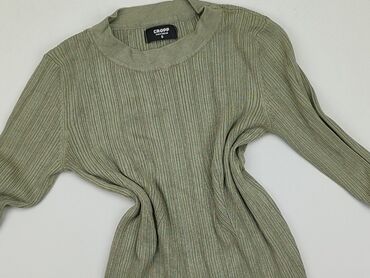 t shirty w paski czarno białe: Sweter, Cropp, S (EU 36), condition - Good