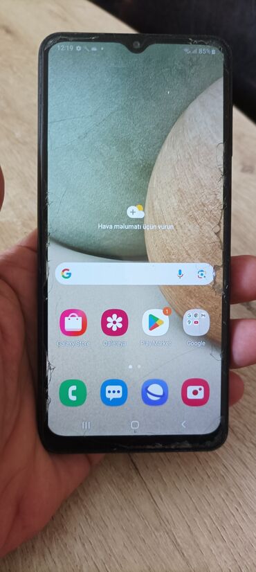 Samsung: Samsung Galaxy A12, rəng - Qara, İki sim kartlı