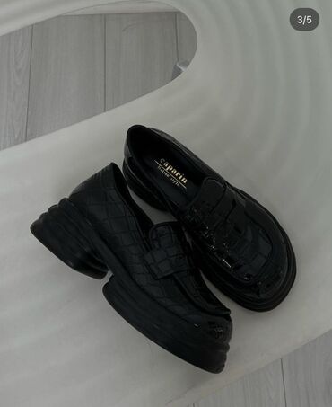 магазин итальянской обуви в бишкеке: Туфли 38, цвет - Черный