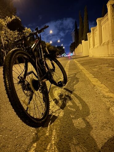 İdman velosipedləri: İşlənmiş Dağ velosipedi 26", sürətlərin sayı: 21, Ünvandan götürmə — 16