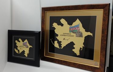 Şəkillər, tablolar: Şuşasız Qarabağ, Qarabağsız Azərbaycan yoxdur. Ölçüləri: 72 # 39 sm — 8