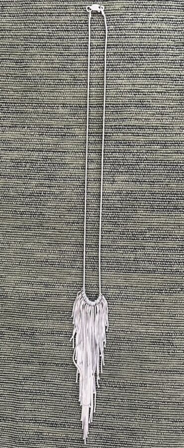 золотая цепь женская: Подвеска Серебряный дождь. Серебро 925 пробы. Италия. 1100 сом