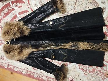 Digər qadın geyimləri: M ölçülü dublyonka Geyinilməmiş Təbii xəzli Lazer kəsim naxışlı — 3