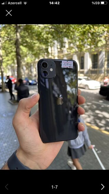iphone 11 en ucuz qiymeti: IPhone 11, 128 ГБ, Черный