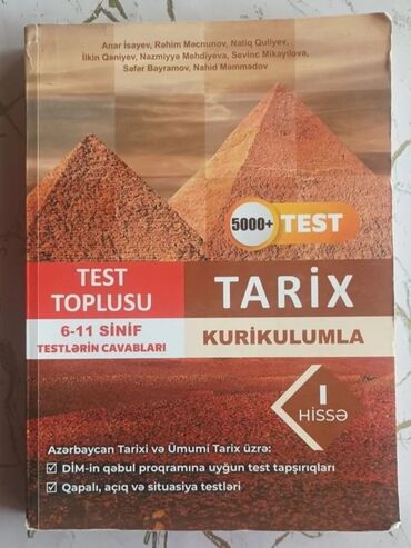 tarix test toplusu cavablar: RM 1-ci hissə tarix test toplusu. Təzədir, az işlənib. İçərisi