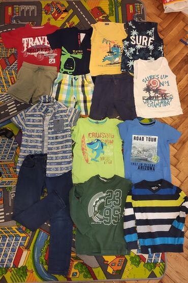 cipele sa animal printom: Paket: Pantalone, Košulje, Šortsevi, Za dečake, uzrast: 7-8 godina