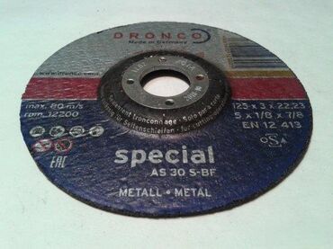 aksa pletenica za krevetac: Rezna ploca 125x3x22,23 Dronco Special AS 30 S-BF Metal Profi