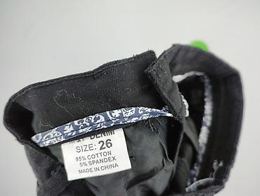 szeroki pas: Denim, Spodnie materiałowe damskie, rozmiar XS — 6