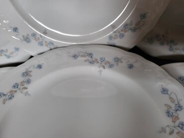 Ostali antikviteti: Tanjiri 1949-1954g.Seltnann Weiden Nemacka. Desertni bez — 4