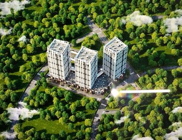 2 комнатная квартира бишкек цена: 2 бөлмө, 76 кв. м, Элитка, 13 кабат, ПСО (өзү оңдоп түзөтүп бүтүү үчүн)