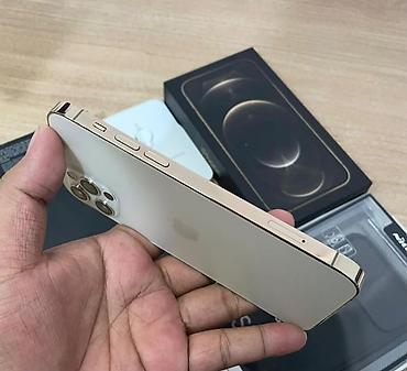 su c: IPhone 12 Pro, 256 GB, Qızılı, Zəmanət, Simsiz şarj, Face ID — 2