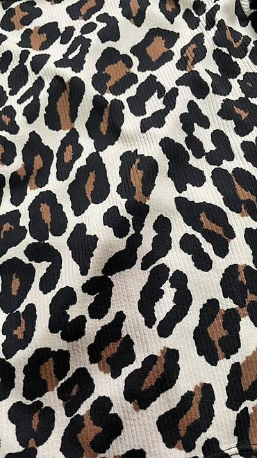 capa: Qadın köynəyi – leopard naxışlı, uzunqol Standart 1 defe geyinilib — 3