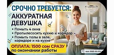 няня на ночь: Уборка помещений, | Мойка окон, | Квартиры — 1