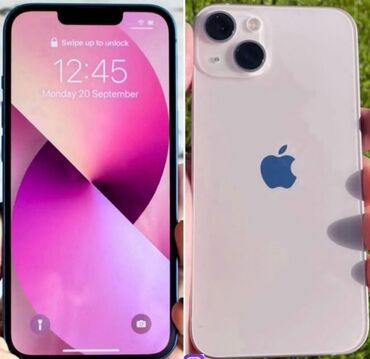 işlənmiş iphone kreditlə: IPhone 13, 128 GB, Çəhrayı, Face ID