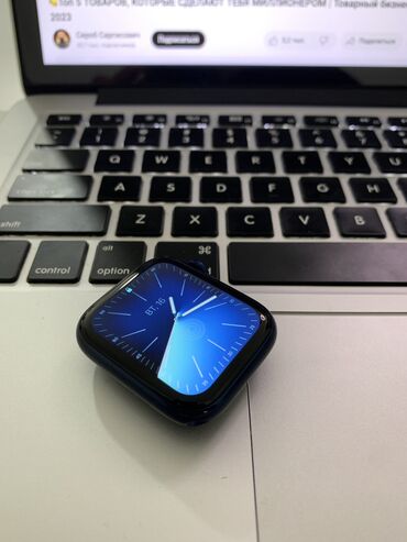 apple watch 8 ultra цена бишкек: Продаются Apple Watch 6 серии - 44мм Состояние АКБ - 84% Цвет-