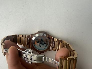 время: Классические часы часы, Patek Philippe, Швейцария, Водонепроницаемые, Таймер, Унисекс, Б/у — 4