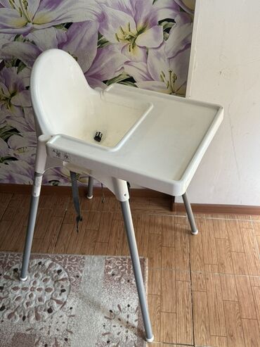 детский стульчик икея: Тамактандыруучу отургуч, Колдонулган, Ikea, Пластик, Отургучтун башка түрү, түсү - Ак, Акылуу жеткирүү