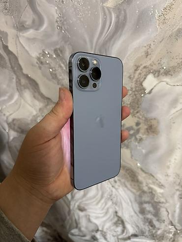 cmf buds pro 2 бишкек: IPhone 13 Pro Max цвет Sierra Blue - Корпус из матового стекла и — 1