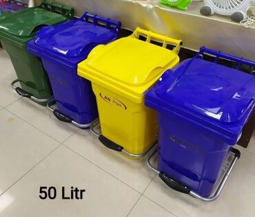 Tullantı qabları: Zibil qabı tezedir her ölcü var 20 litr 20 azn 40 litr 25 azn 50 litr — 11