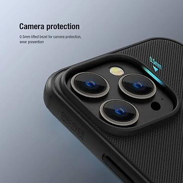 Maske i futrole za telefone: Maska Nillkin Scrub Pro za iPhone 14 Pro 6.1 crvena — 6