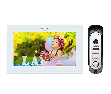 VOLTAM VD-08 7" FHD IPS IP Video Domofon İP 7" IPS ekranlı, Tuya