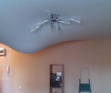 Натяжной потолок: Потолочный светильник современного дизайна - Тип: потолочная