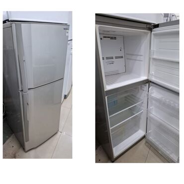 Soyuducular: İşlənmiş 2 qapılı Toshiba Soyuducu Satılır, rəng - Gümüşü