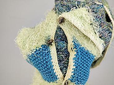 second hand online clothes: Hand Knitted, Kardigan damski, rozmiar S — 4