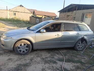 хорошие состояние: Mazda 6: 2003 г., 1.8 л, Механика, Бензин, Универсал