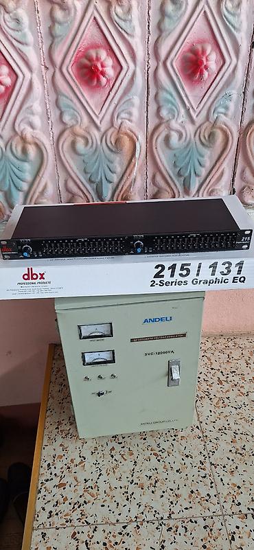 azerbaycan gitara mahnilari: Dbx 215 Ekvalayzer Əla səliqəli vəziyyətdə — 1