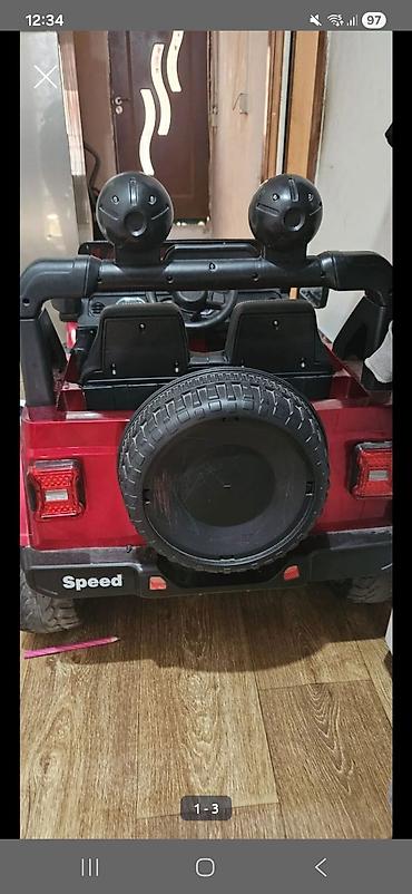 usaq maşınları sederek: Uşaq elektrik maşını – “Speed” off-road stili, ikinefərlik — 1