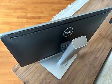 Monitorlar: Yüksək keyfiyyətli Dell P2415Q monitor. 4K (3840x2160) və IPS paneli — 3